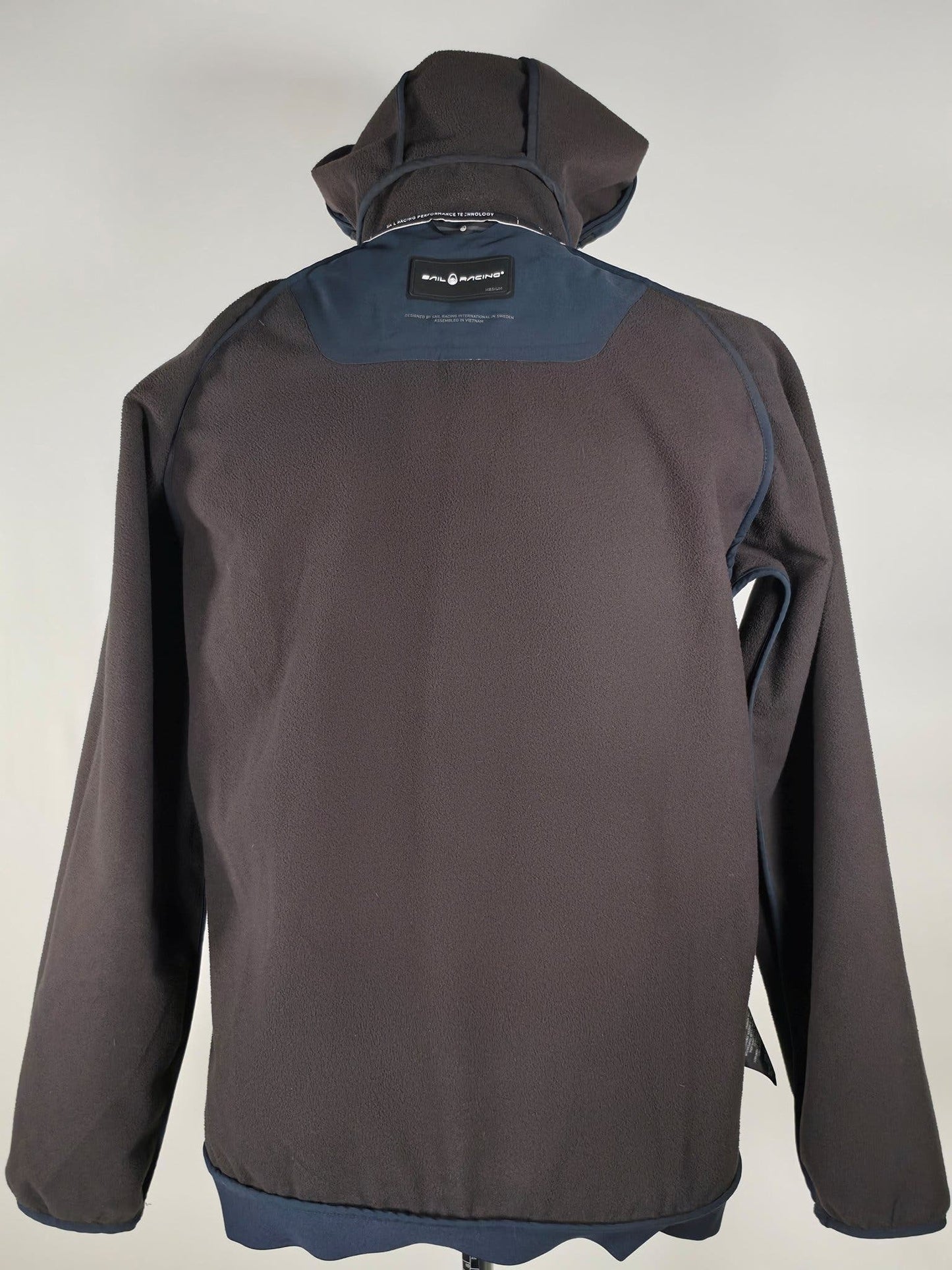 SAIL RACING Bowman Softshell Hood Spandex Jacket Size M Navy Blue Sport Premium