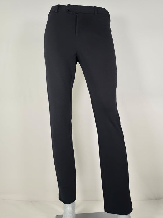 POLO RALPH LAUREN Trousers Pants Size 36 6 S Black Viscose Nylon Stretch Premium