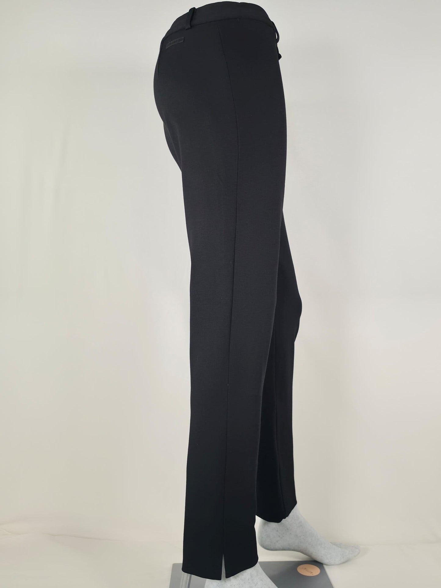 POLO RALPH LAUREN Trousers Pants Size 36 6 S Black Viscose Nylon Stretch Premium