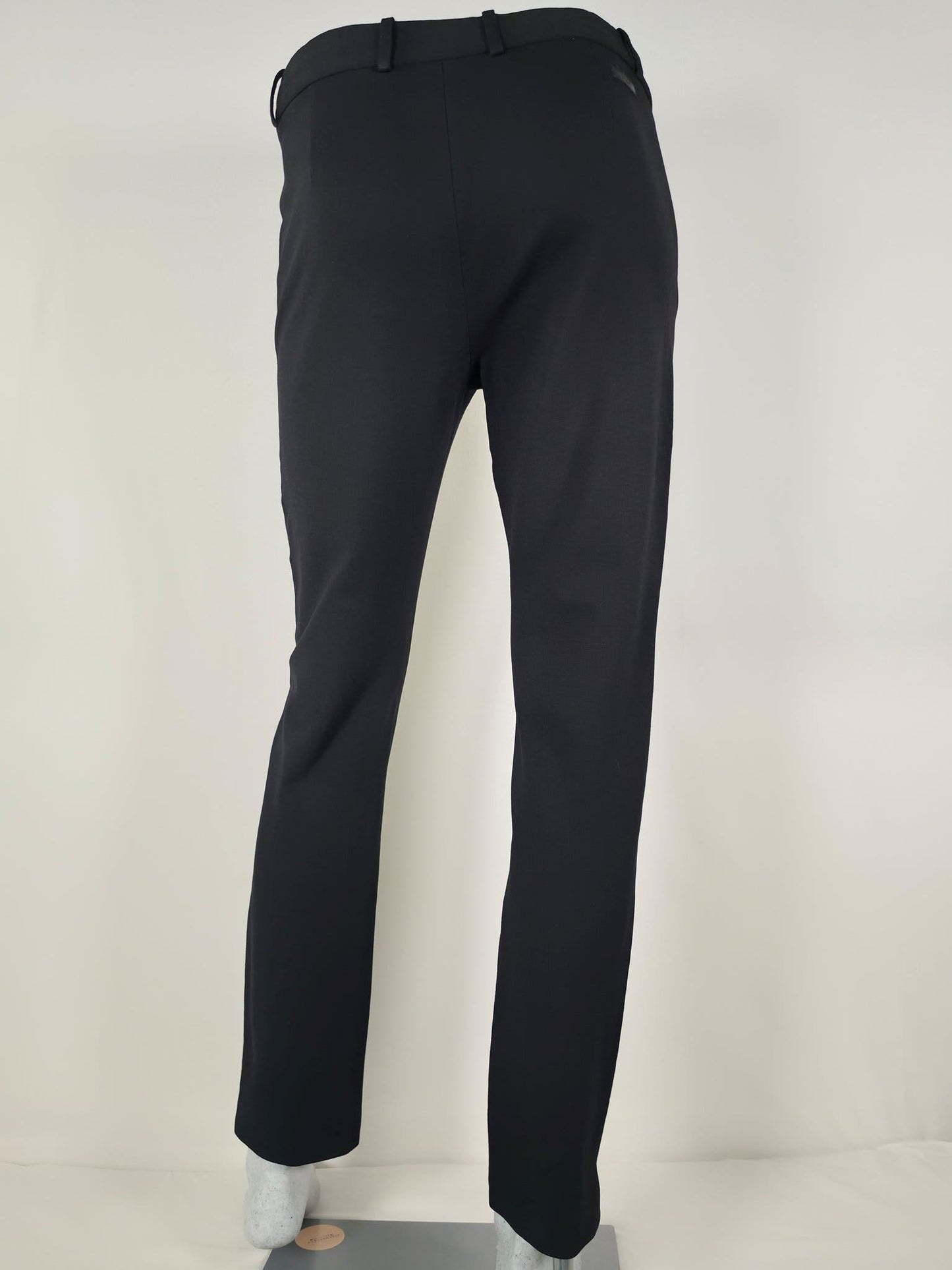 POLO RALPH LAUREN Trousers Pants Size 36 6 S Black Viscose Nylon Stretch Premium