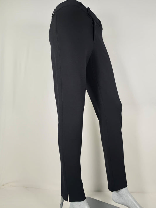 POLO RALPH LAUREN Trousers Pants Size 36 6 S Black Viscose Nylon Stretch Premium