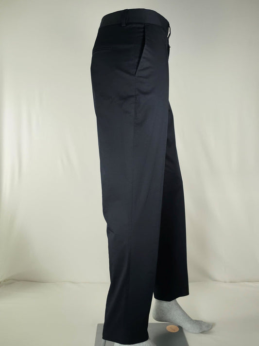 FILIPPA K Trousers Pants Size 38 M Black Tailored Suit Premium Modern Luxury