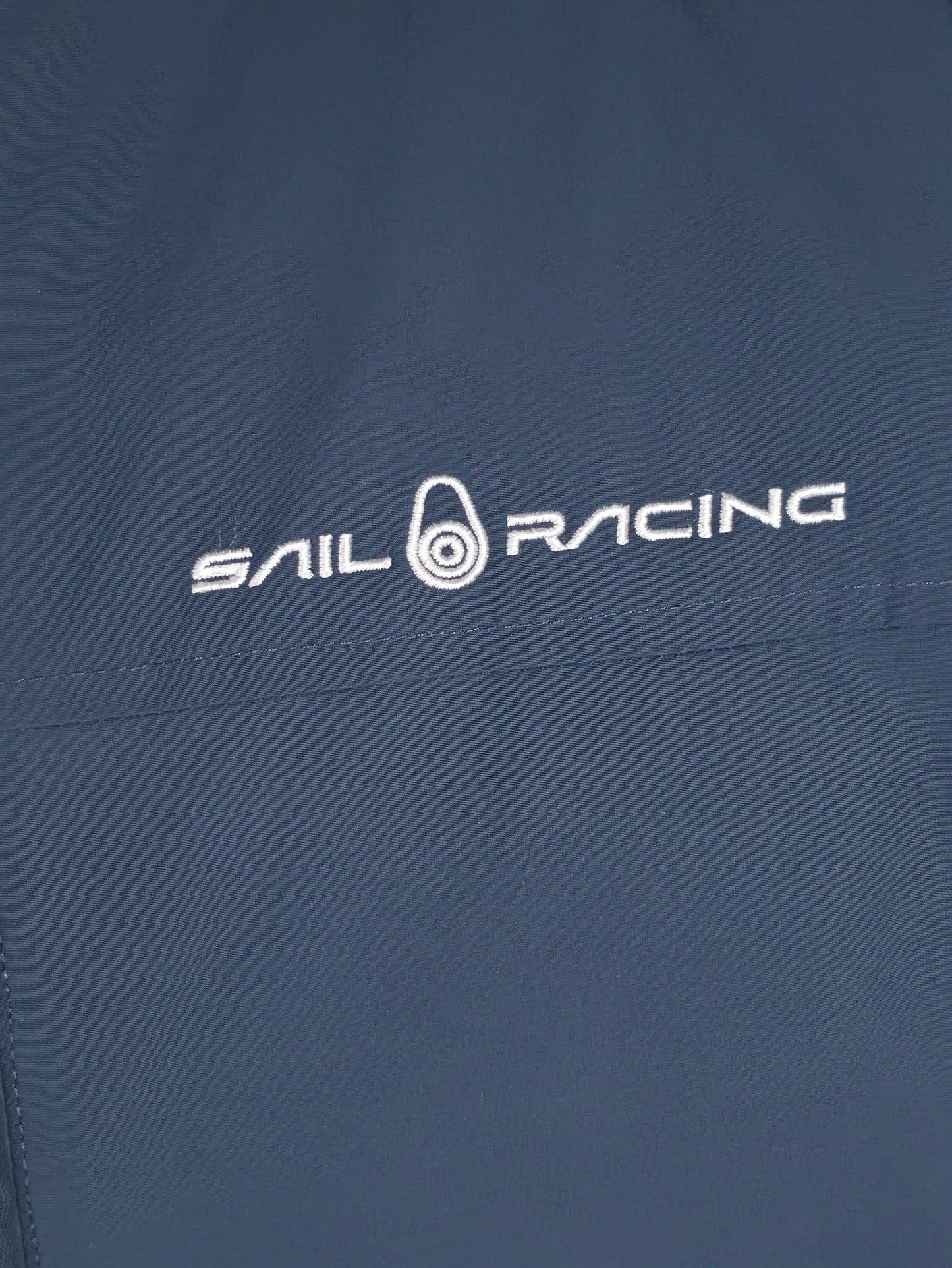 SAIL RACING Crew Jacket Bomber Size L 52 Navy Blue Yachting Windbreaker Nylon