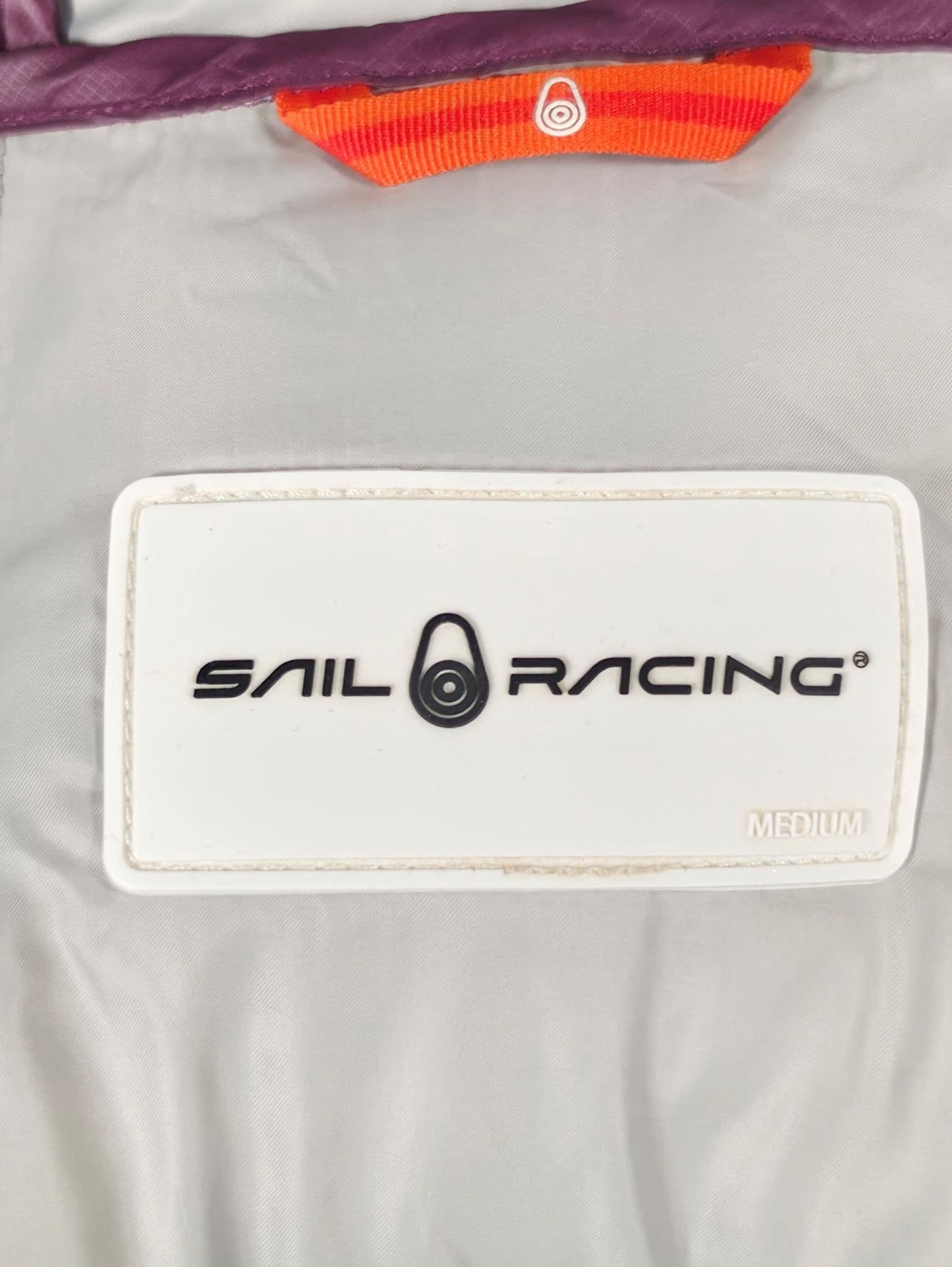 SAIL RACING Lightweight Down Jacket Hoody Women's Size M 38 Purple Warm Premium