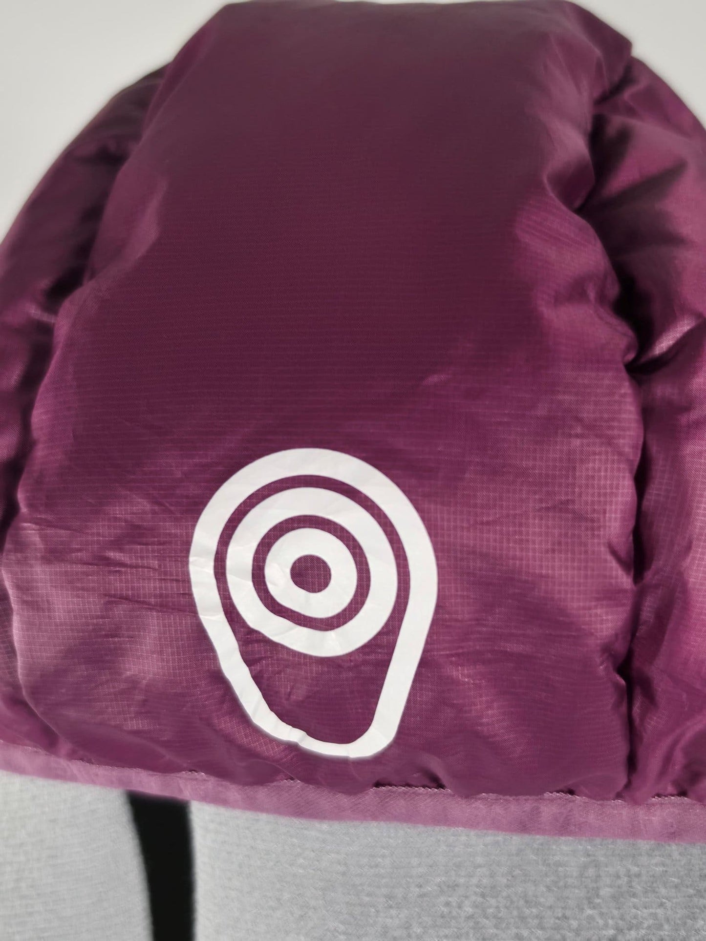 SAIL RACING Lightweight Down Jacket Hoody Women's Size M 38 Purple Warm Premium