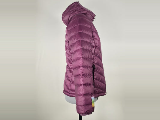 SAIL RACING Lightweight Down Jacket Hoody Women's Size M 38 Purple Warm Premium