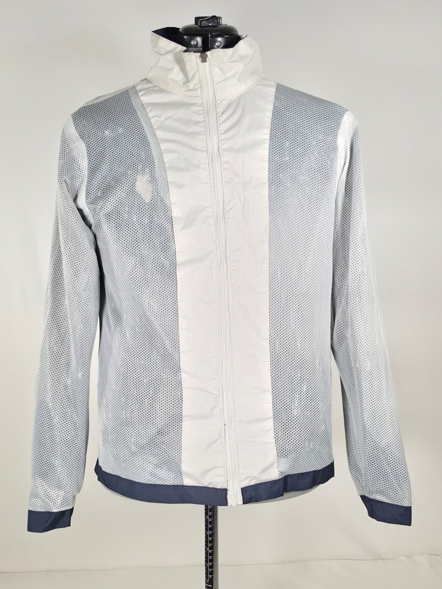 US POLO ASSN Windbreaker Jacket Size M 48 Navy Blue Lightweight Premium Sporty