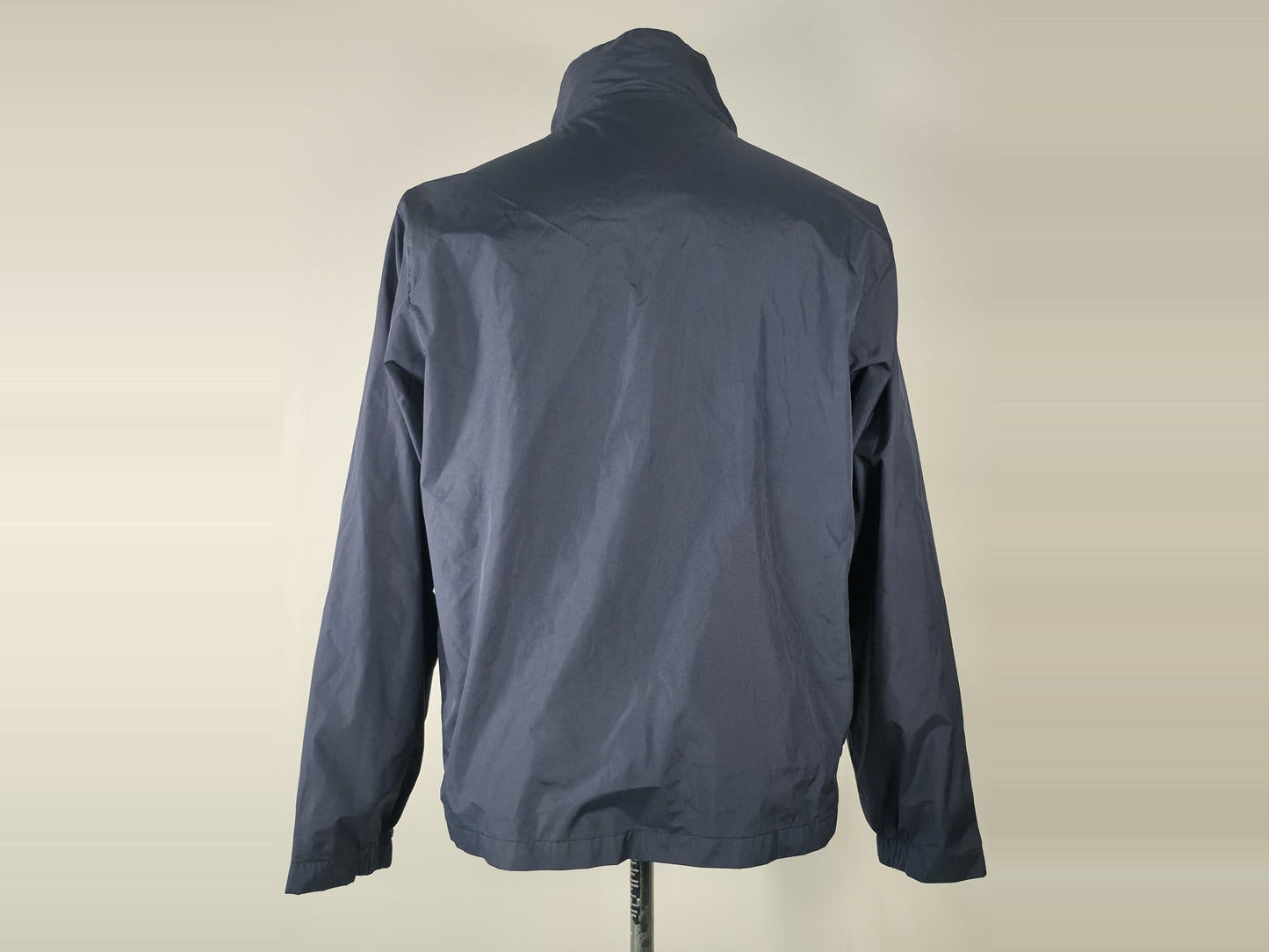 US POLO ASSN Windbreaker Jacket Size M 48 Navy Blue Lightweight Premium Sporty