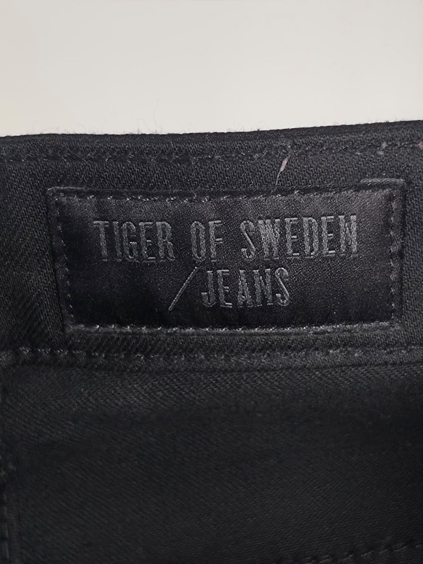 TIGER OF SWEDEN Sandie Jeans Black Stay Size 26/32 XS Premium Cotton Skinny Slim