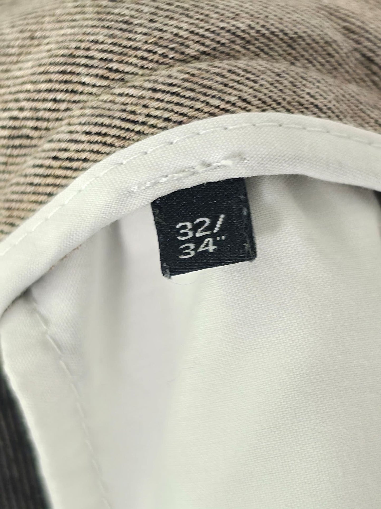 J LINDEBERG Chaze Flannel Twill Pants Size 32/34 M Brown Beige Chinos Premium