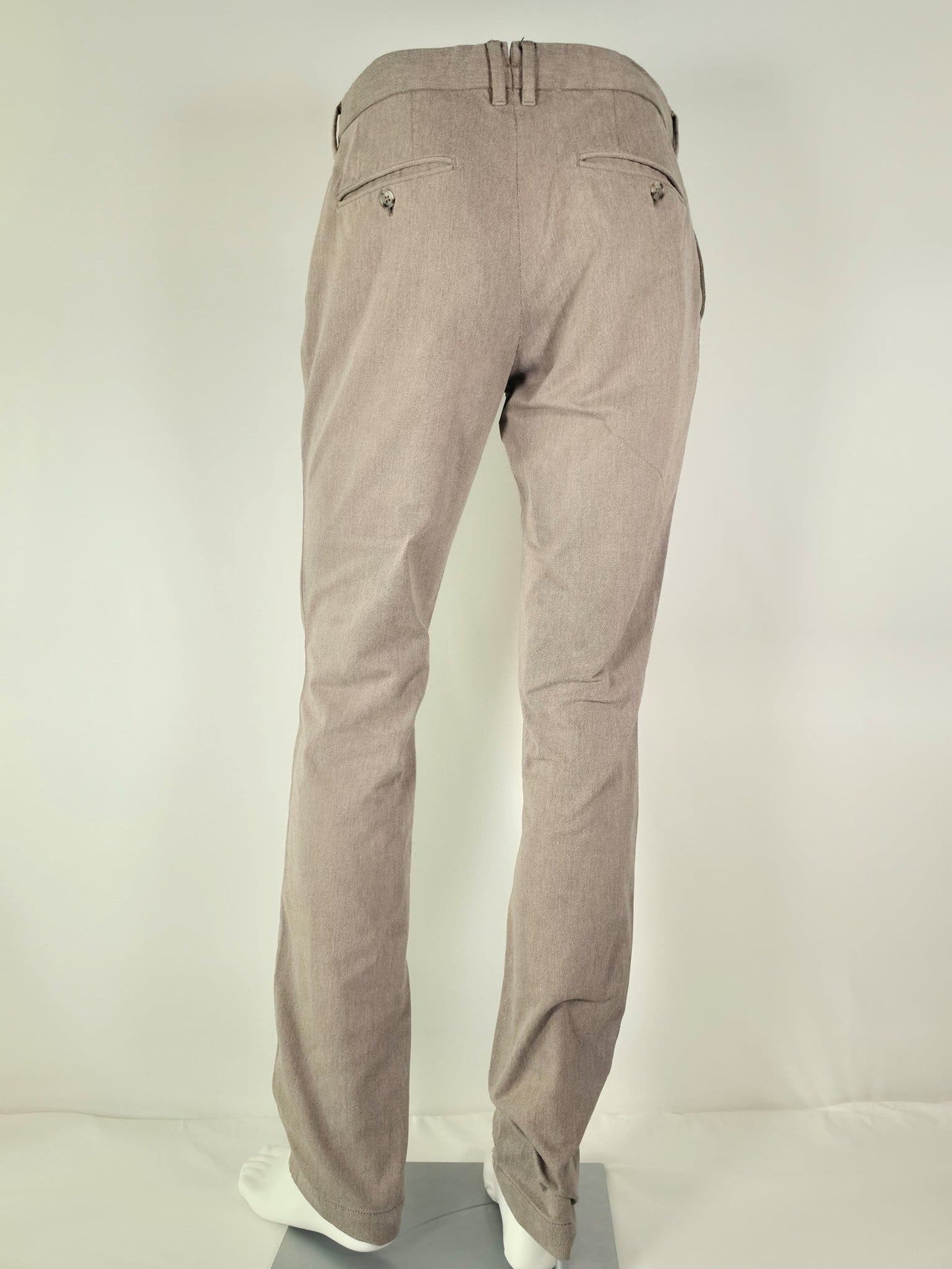 J LINDEBERG Chaze Flannel Twill Pants Size 32/34 M Brown Beige Chinos Premium