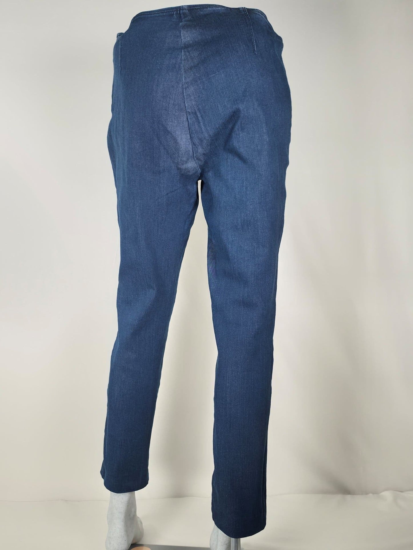 MASSIMO DUTTI Denim Trousers Jeans Size 38 M W29 Blue Stretch Premium Women