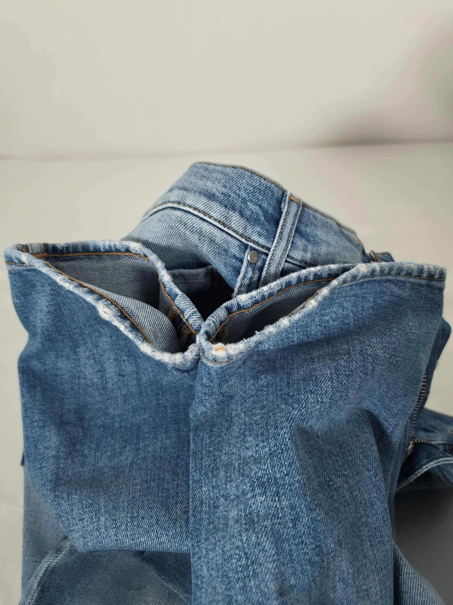TIGER OF SWEDEN Pistolero Jeans Size 32 34 Light Blue Candiani Denim Premium