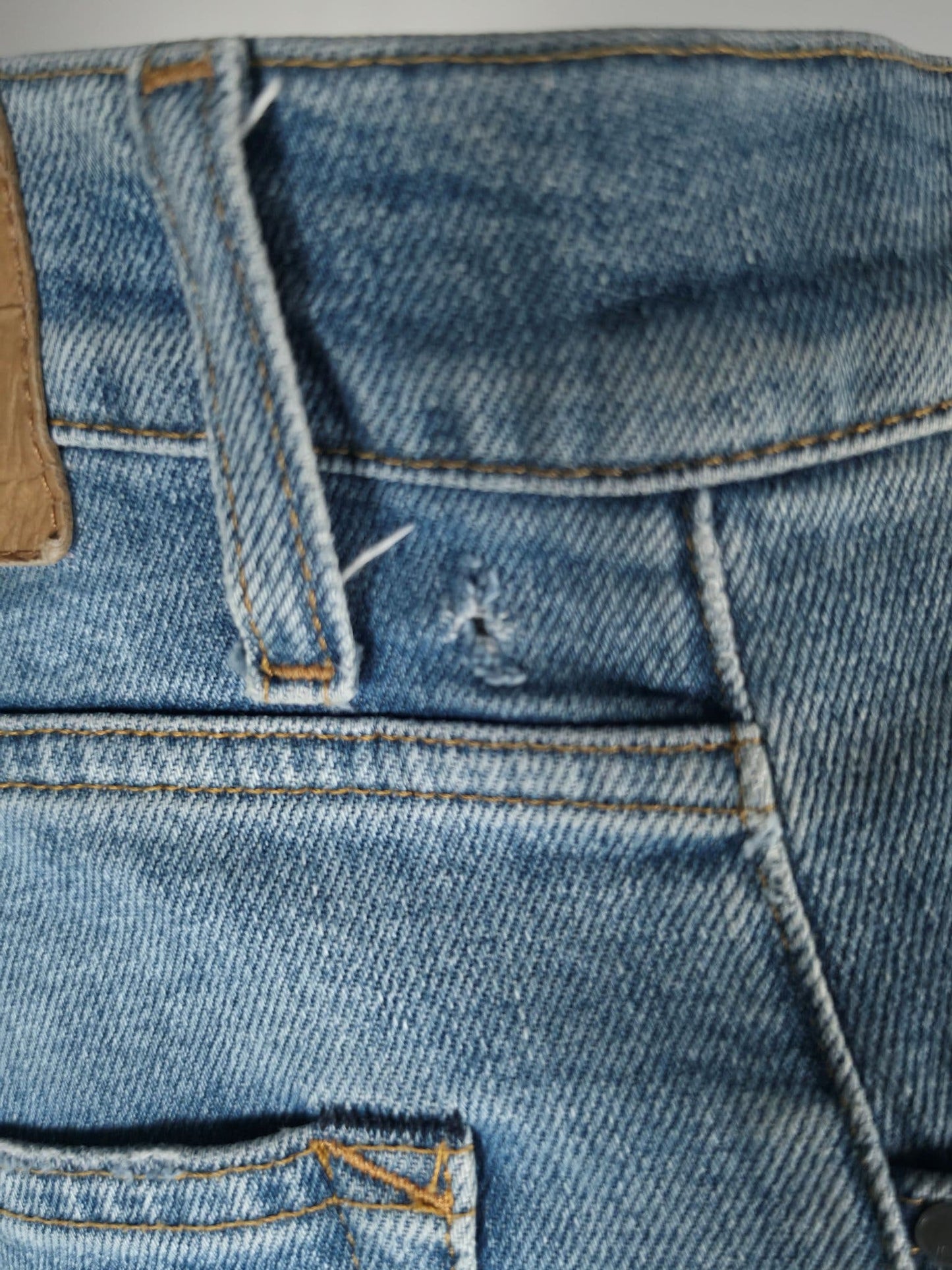TIGER OF SWEDEN Pistolero Jeans Size 32 34 Light Blue Candiani Denim Premium