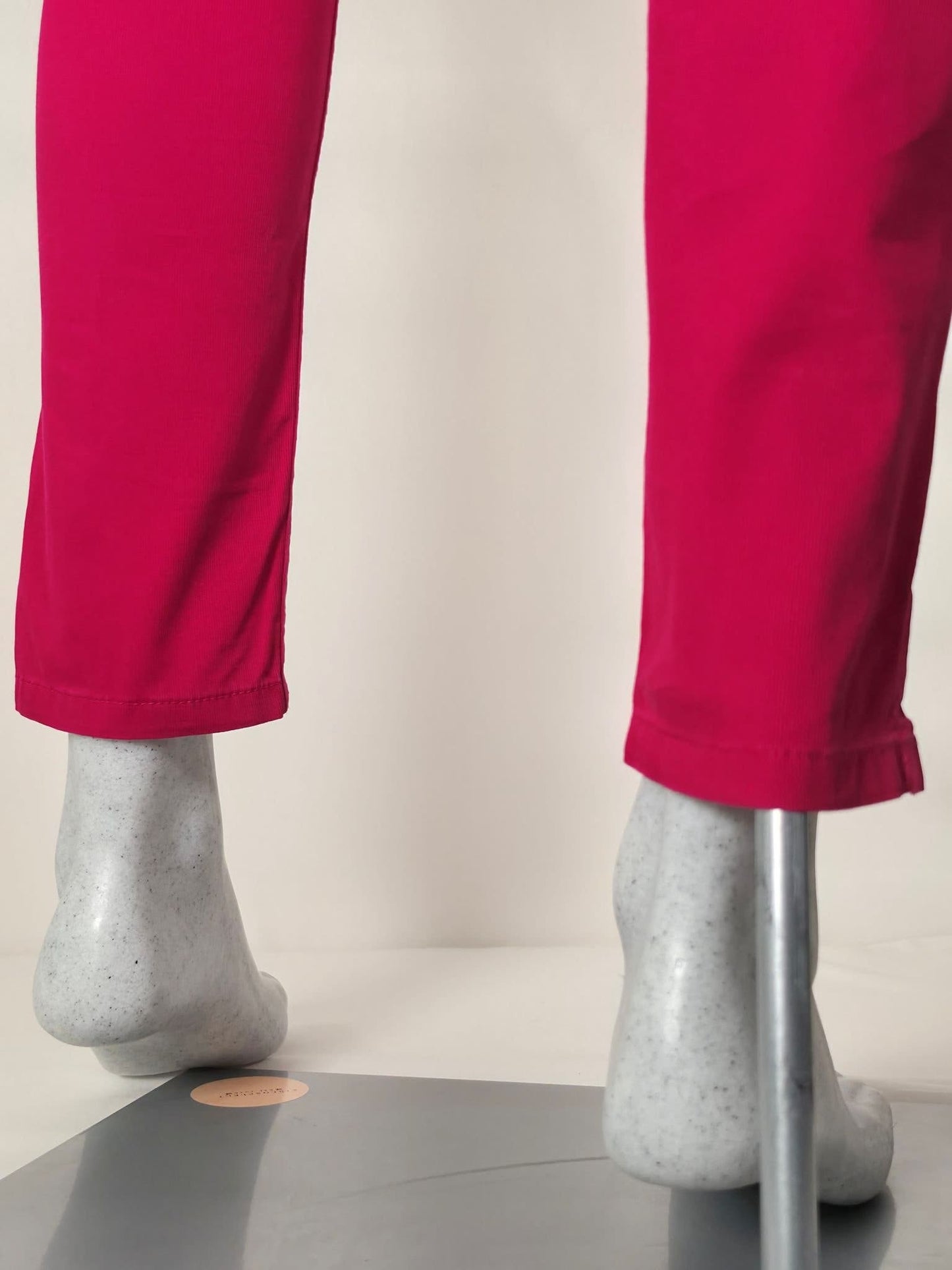 TOMMY HILFIGER Venice LW Skinny Fit Pants Chinos Size 4 26 XS S Cerise Pink Premium