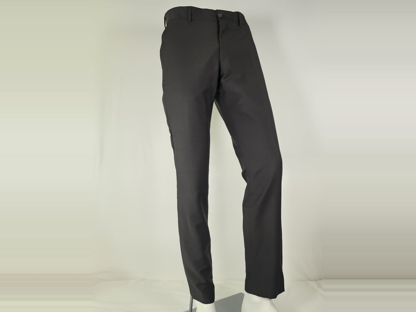 TIGER OF SWEDEN Evert 14 Suit Trousers Pants Size 48 M Black Wool Premium Slim