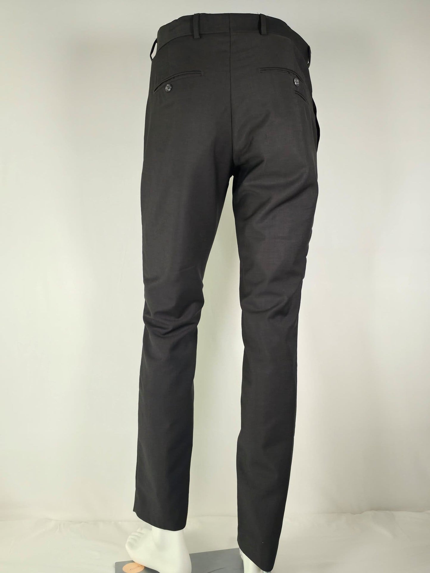 TIGER OF SWEDEN Evert 14 Suit Trousers Pants Size 48 M Black Wool Premium Slim