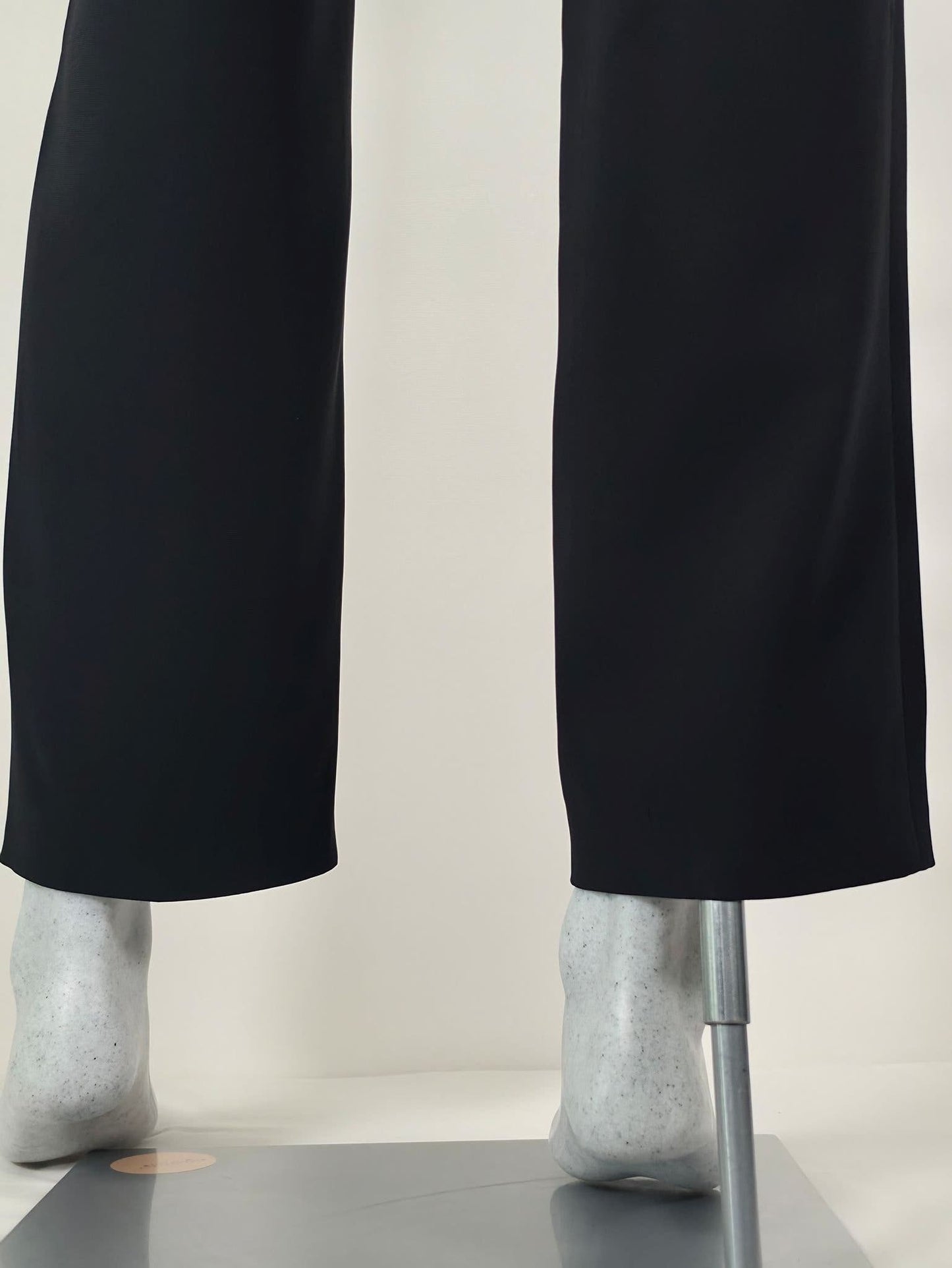 FILIPPA K Trousers Pants Size M Black Triacetate Blend Premium Classic Luxury