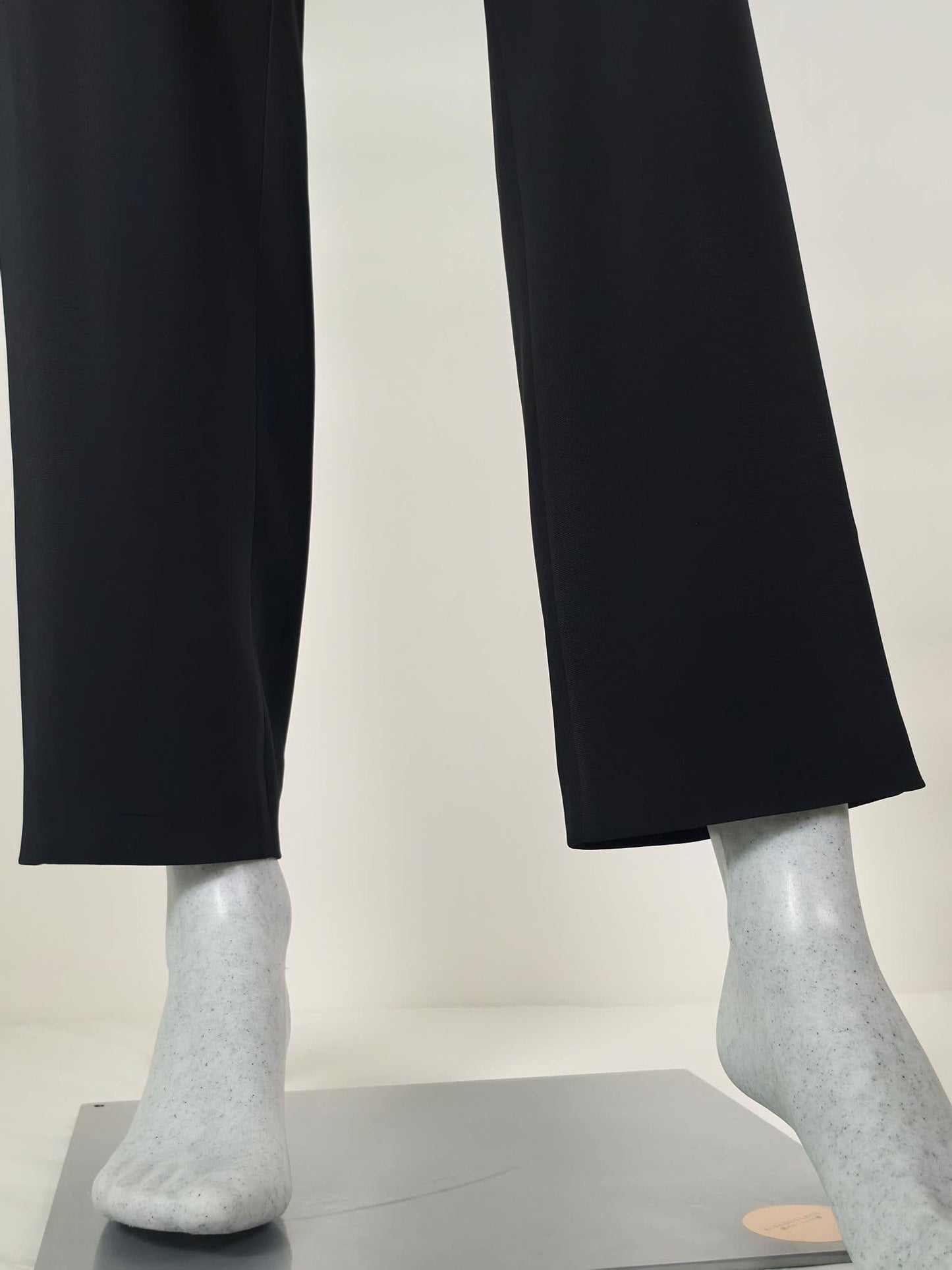 FILIPPA K Trousers Pants Size M Black Triacetate Blend Premium Classic Luxury