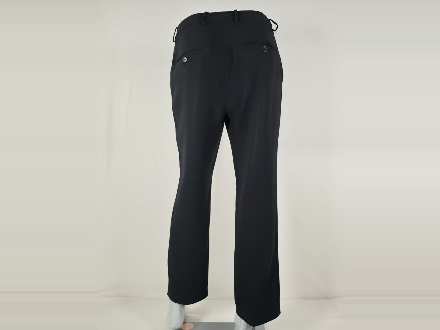 FILIPPA K Trousers Pants Size M Black Triacetate Blend Premium Classic Luxury