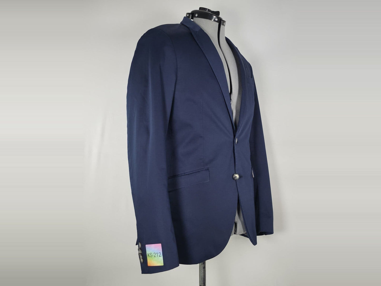 TIGER OF SWEDEN Ollie 3 Blazer Jacket Size 50 M Navy Blue Cotton Stretch Premium