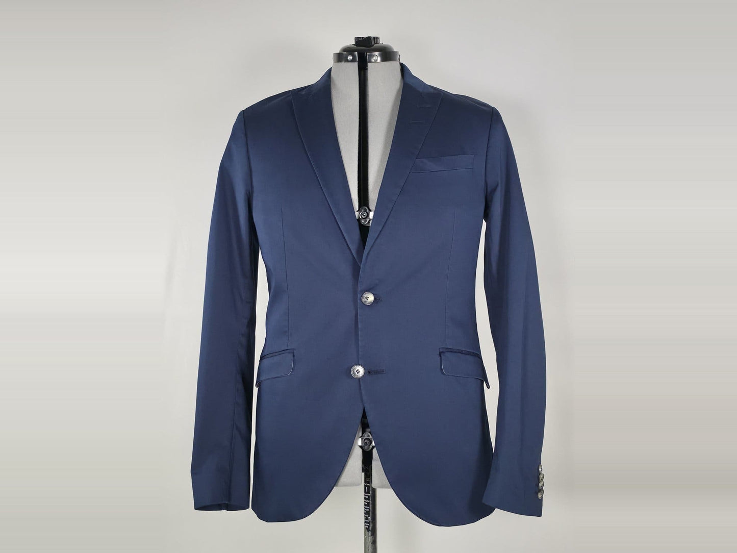 TIGER OF SWEDEN Ollie 3 Blazer Jacket Size 50 M Navy Blue Cotton Stretch Premium