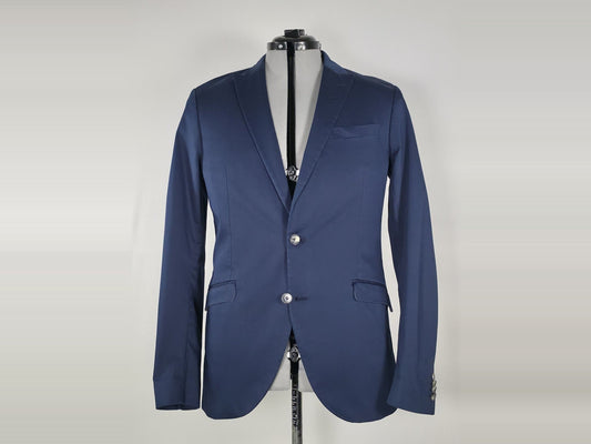 TIGER OF SWEDEN Ollie 3 Blazer Jacket Size 50 M Navy Blue Cotton Stretch Premium