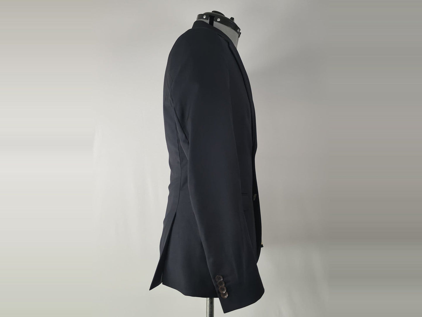 TIGER OF SWEDEN Lamonte Blazer Jacket Size 46 S Navy Blue Wool Premium Slim