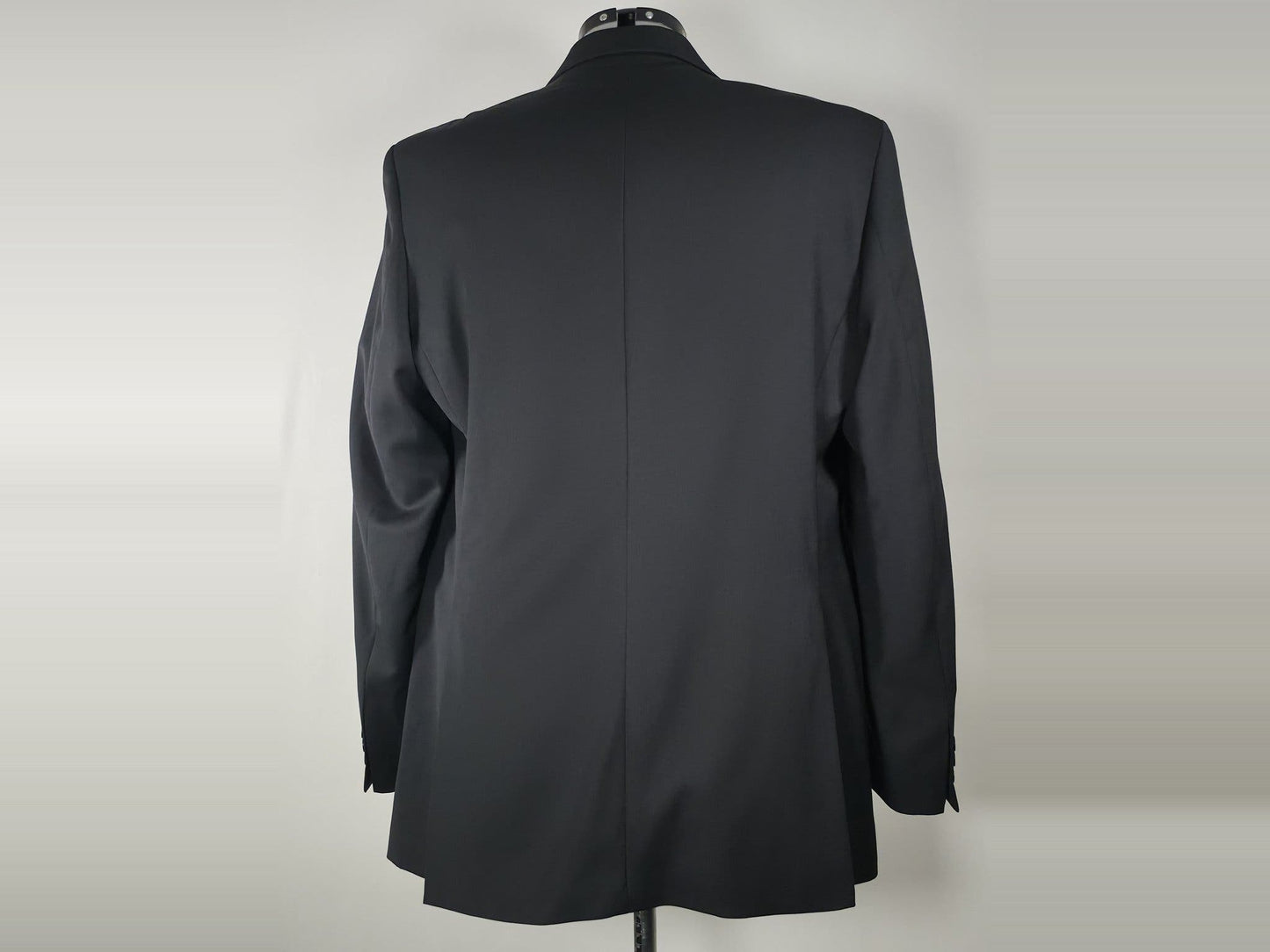 SIR OF SWEDEN New Lage Suit Jacket Blazer Size 54 Black Wool Blend Premium