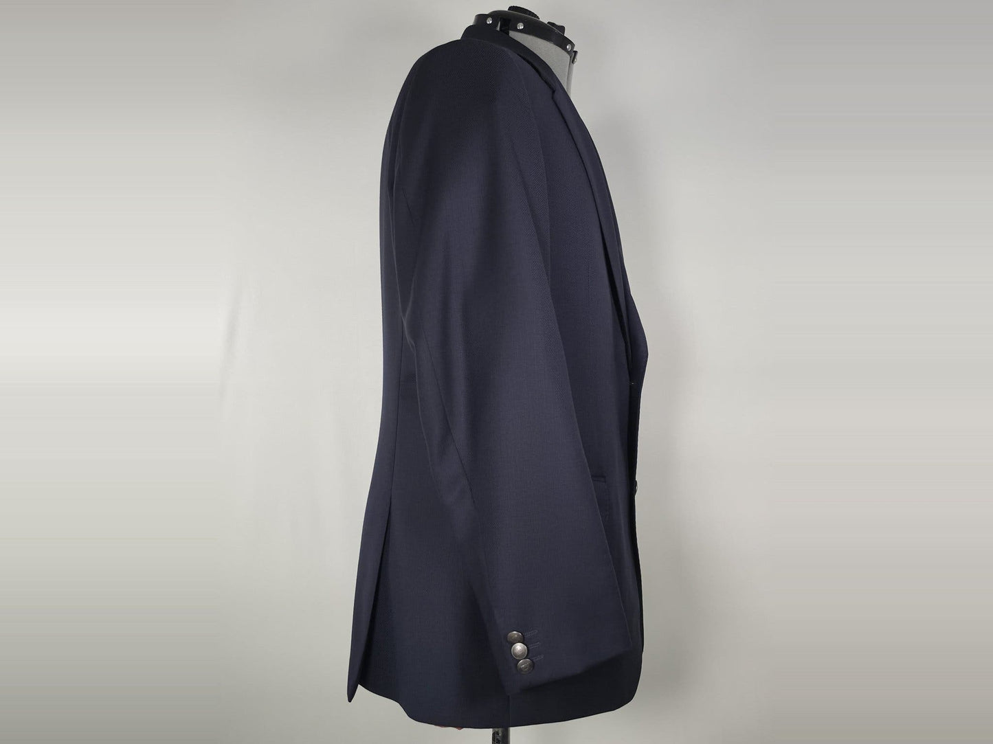 TOMMY HILFIGER Tailored Blazer Jacket Size 54 Blue Acetate Viscose Monticello