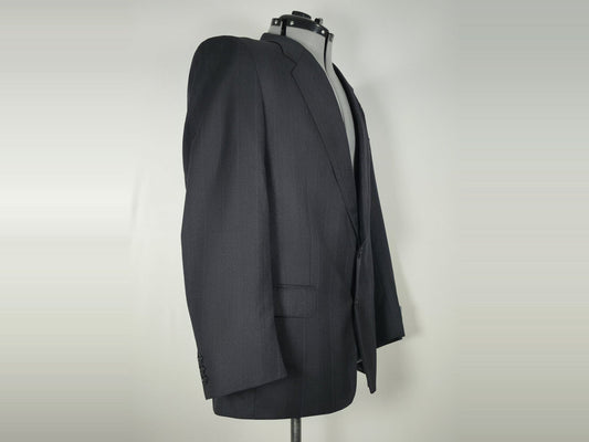 TIGER OF SWEDEN Pinstripe Blazer Jacket Size D100 L Grey Wool Viscose Premium
