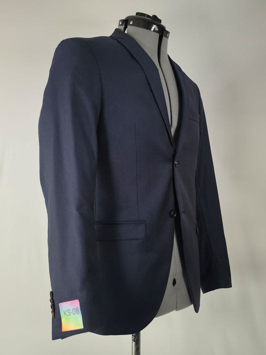 TIGER OF SWEDEN F.LLI JIL Cerruti Wool Blazer Jacket Size 46 S Navy Blue Premium