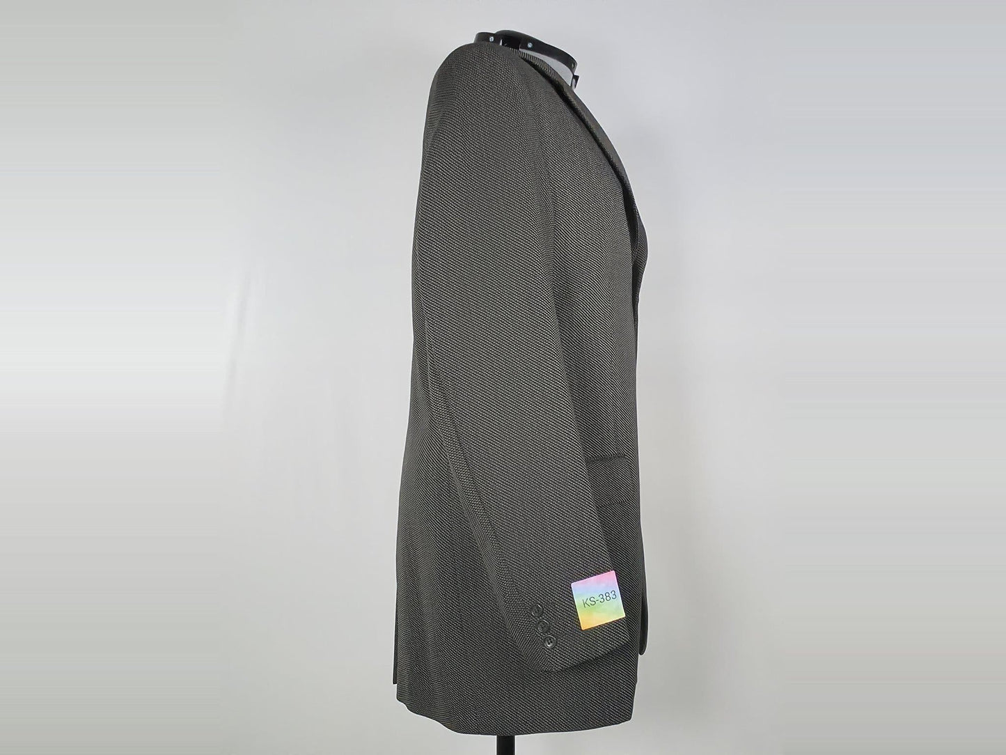SIR Ljungströms Blazer Jacket Size L Dark Grey 100% Pure Wool Vintage Unisex