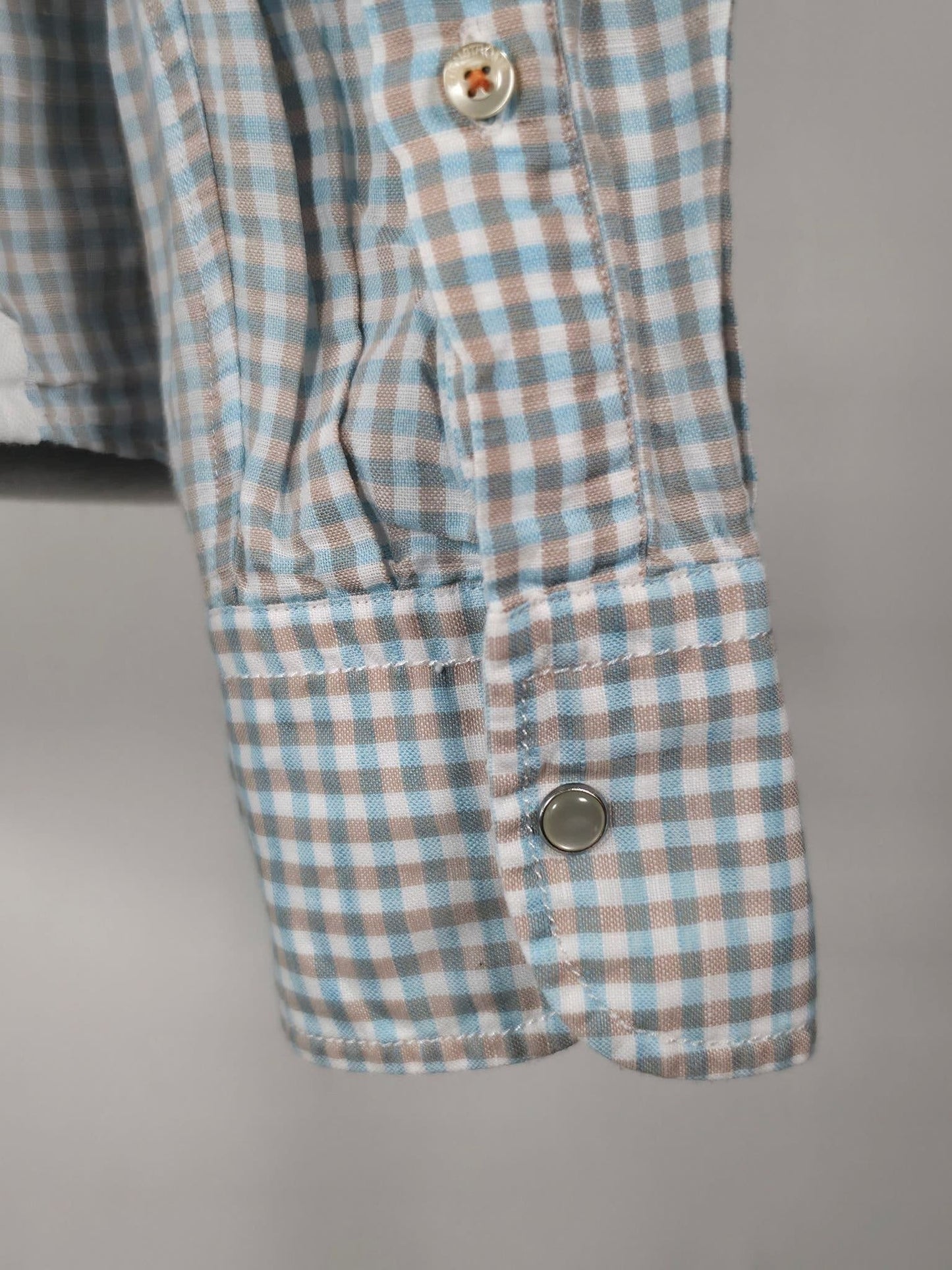 STENSTRÖMS Slim Fit Shirt Size 39 S M Blue Premium Cotton Twill Luxurious