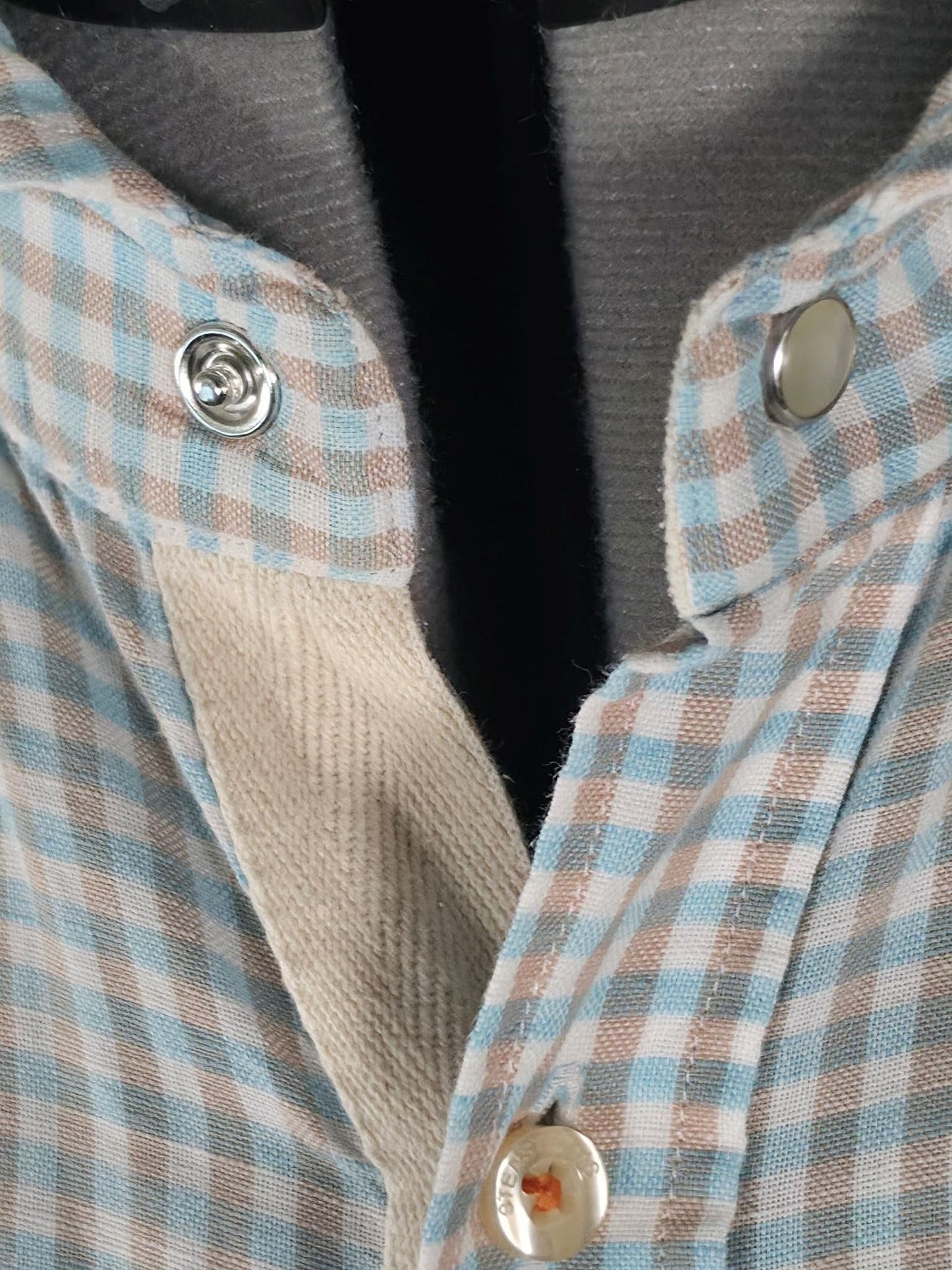 STENSTRÖMS Slim Fit Shirt Size 39 S M Blue Premium Cotton Twill Luxurious