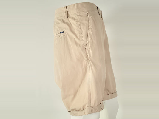 GANT Chino Shorts Size W33 L M 33 Beige Cotton Stretch Casual Classic Regular