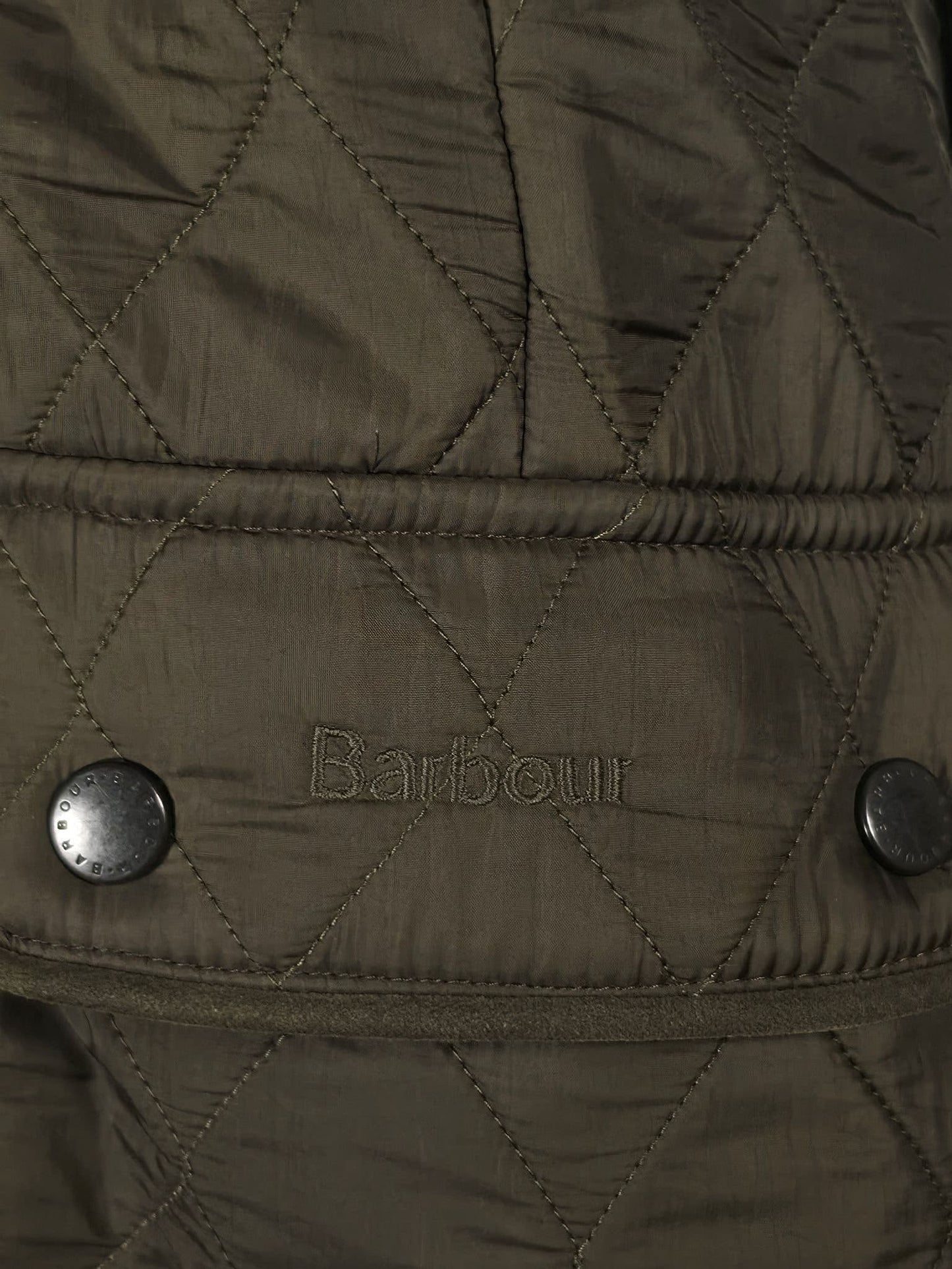 BARBOUR Quilted Jacket Olive Green Womens Size 38 UK12 Medium M Casual Premium
