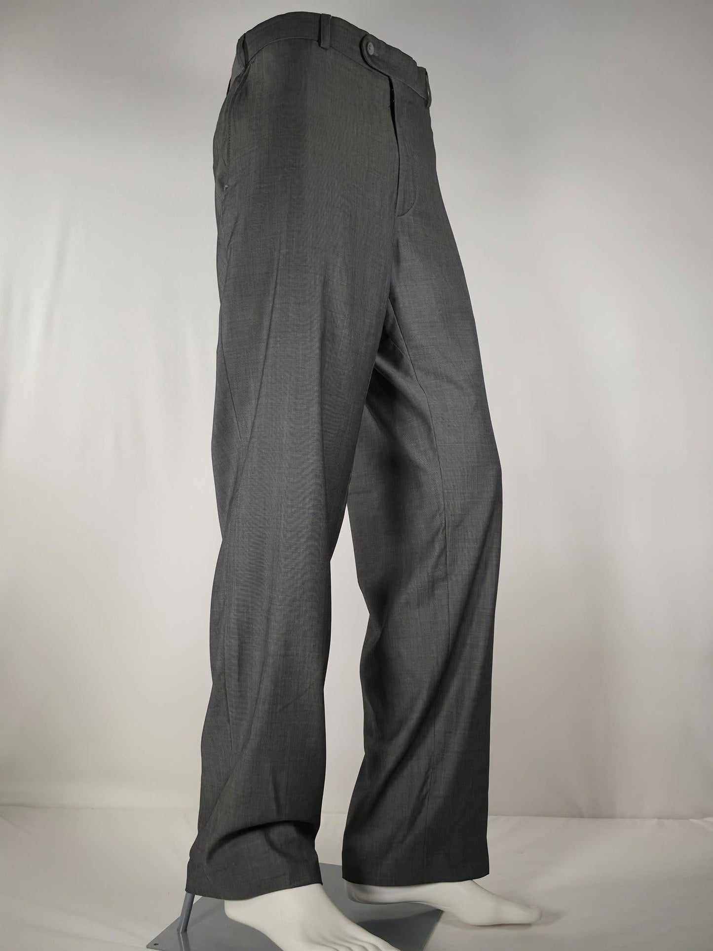 MARIO BARUTTI Guabello Suit Size 52 L Gray Super 150’s Virgin Wool Premium Slim