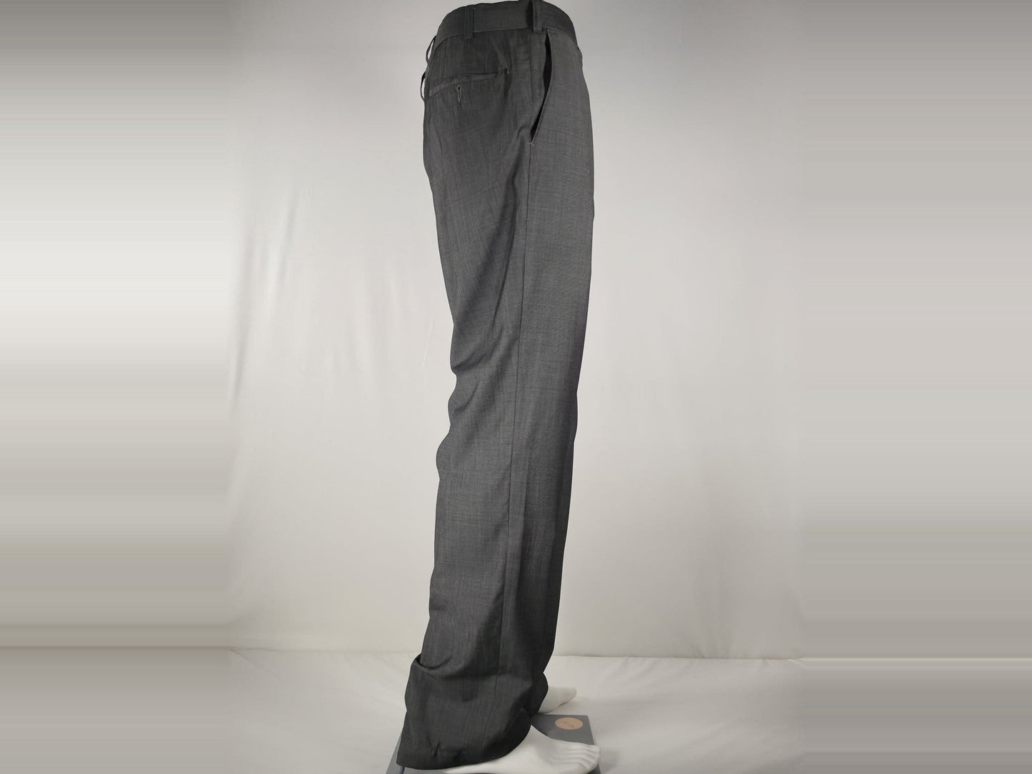 MARIO BARUTTI Guabello Suit Size 52 L Gray Super 150’s Virgin Wool Premium Slim