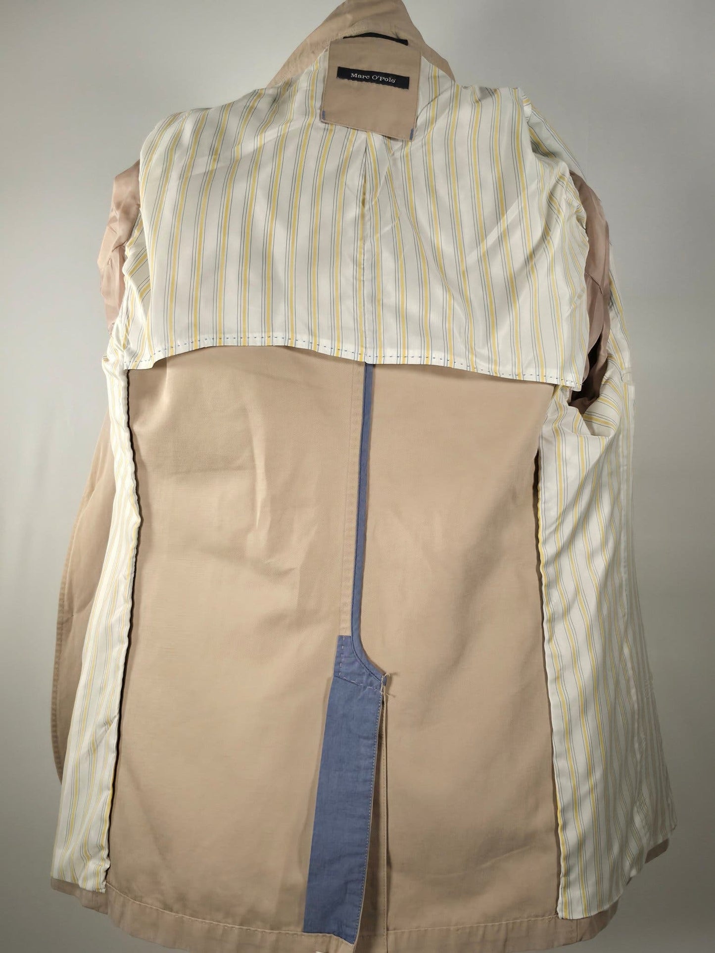 MARC O’POLO Jona Blazer Jacket Size 54 XL Beige Cotton Linen Blend Premium